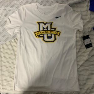 Marquette University shirt.